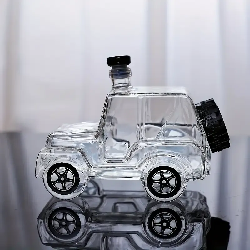 Car Shaped Glass Whiskey And Wine Decanter