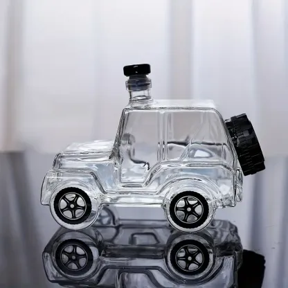Car Shaped Glass Whiskey And Wine Decanter