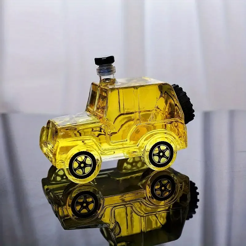 Car Shaped Glass Whiskey And Wine Decanter