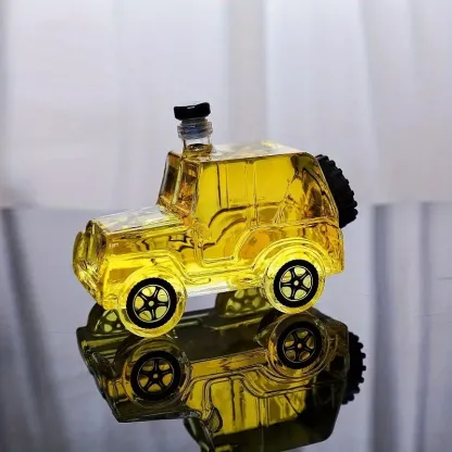 Car Shaped Glass Whiskey And Wine Decanter