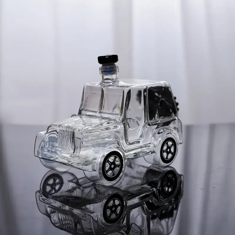 Car Shaped Glass Whiskey And Wine Decanter