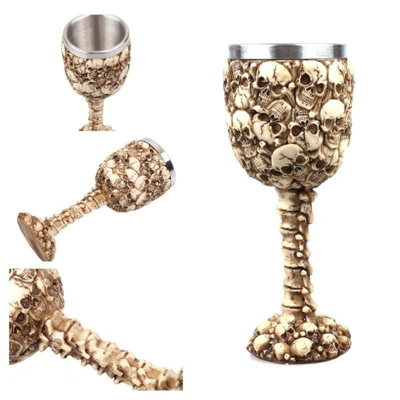 Stainless Steel Dragon Glass-Wine and Whiskey Decanter