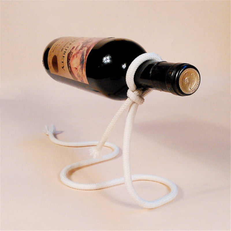 Floating Chain Bottle Holder-Wine and Whiskey Decanter