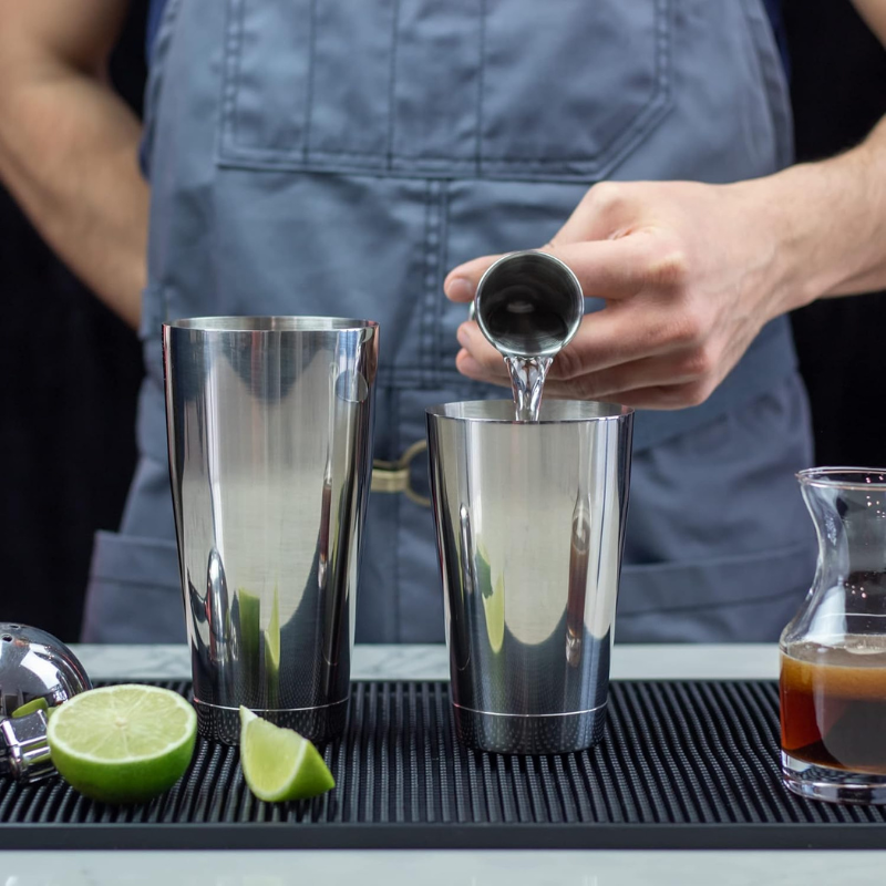 Cocktail Shaker Set Bartending Kit With Complete Stainless Steel Tools-Wine and Whiskey Decanter