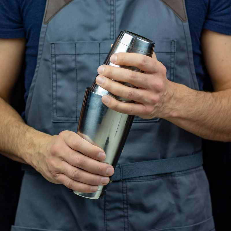 Cocktail Shaker Set Bartending Kit With Complete Stainless Steel Tools-Wine and Whiskey Decanter