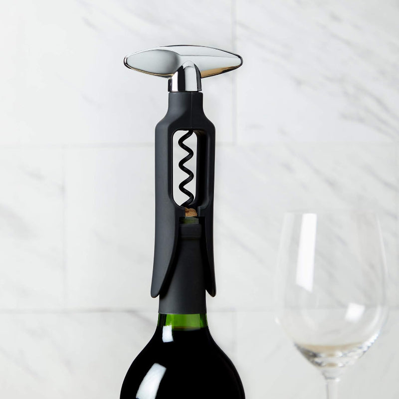 Compact Stylish Design Wine Bottle Opener Corkscrew-Wine and Whiskey Decanter