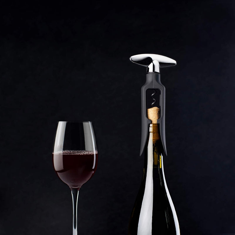 Compact Stylish Design Wine Bottle Opener Corkscrew-Wine and Whiskey Decanter