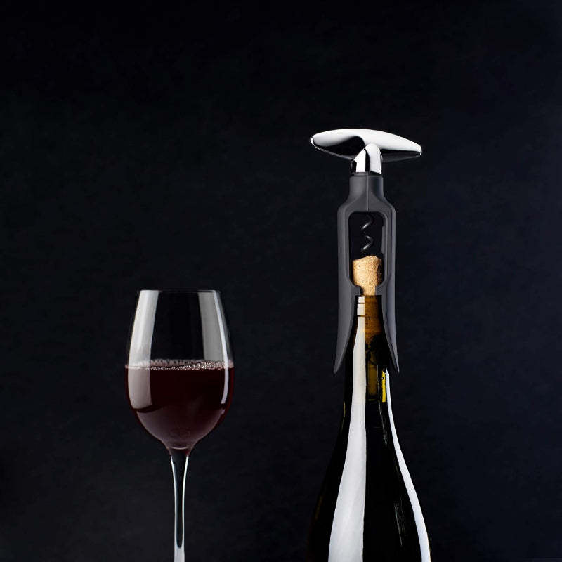 Compact Stylish Design Wine Bottle Opener Corkscrew-Wine and Whiskey Decanter
