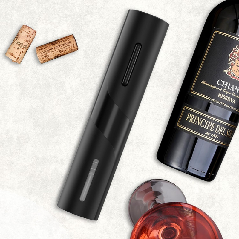 Cordless Automatic Electric Wine Opener For Effortless Uncorking