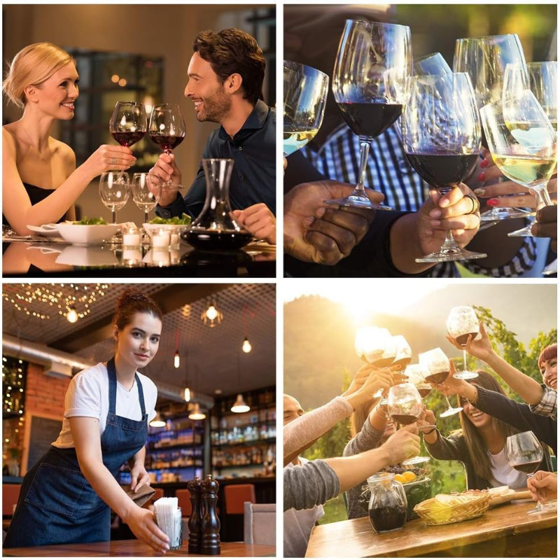 Cordless Automatic Electric Wine Opener For Effortless Uncorking-Wine and Whiskey Decanter