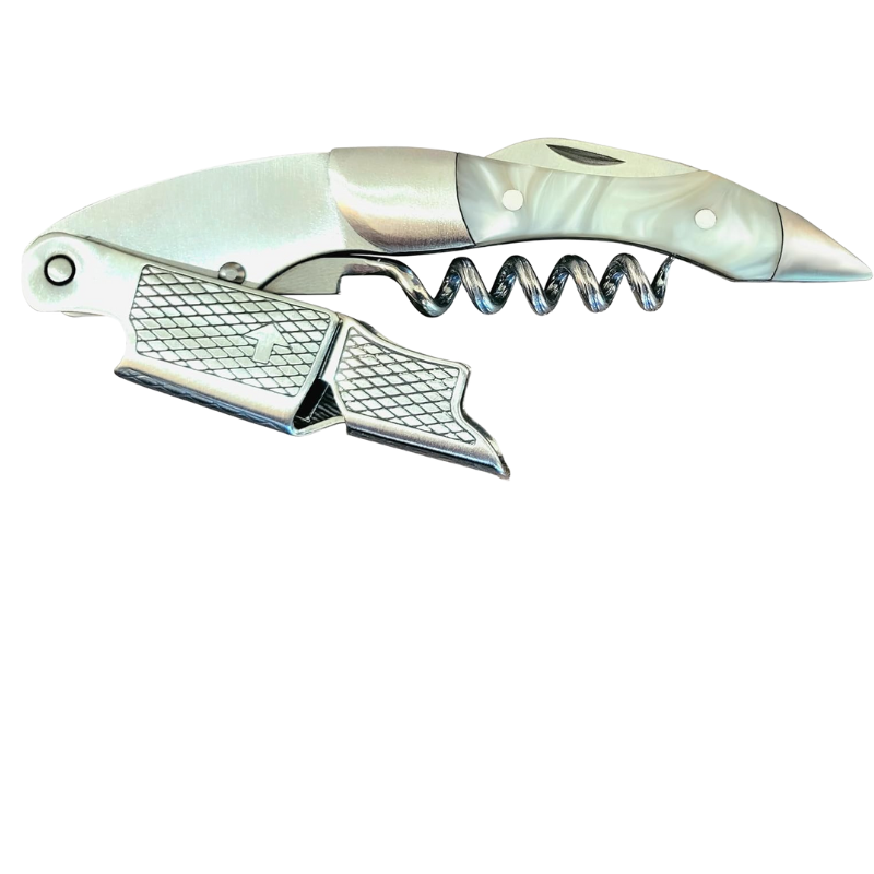 Corkscrew With Textured Grip Wine Opener-Wine and Whiskey Decanter
