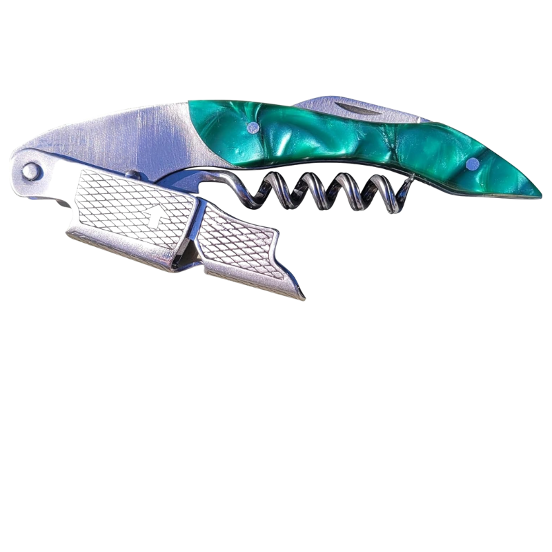 Corkscrew With Textured Grip Wine Opener-Wine and Whiskey Decanter