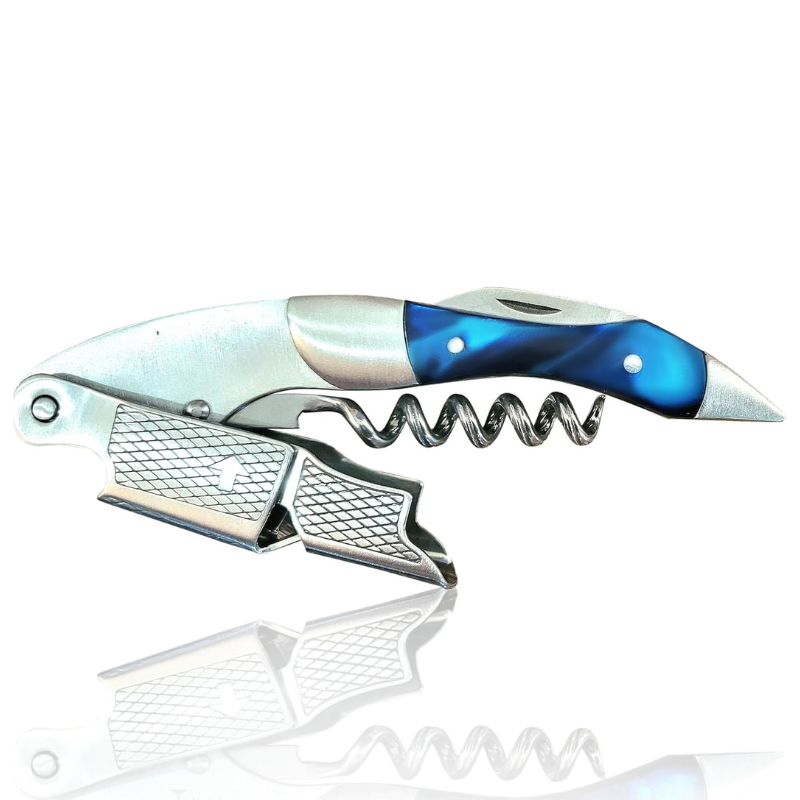 Corkscrew With Textured Grip Wine Opener-Wine and Whiskey Decanter