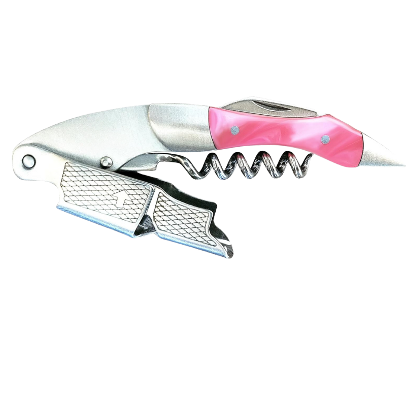 Corkscrew With Textured Grip Wine Opener-Wine and Whiskey Decanter