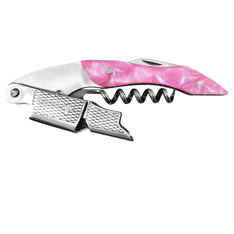 Corkscrew With Textured Grip Wine Opener-Wine and Whiskey Decanter