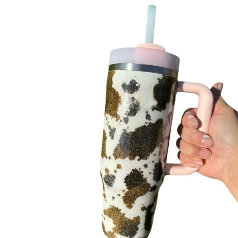 Cow Patterned 40Oz Tumbler