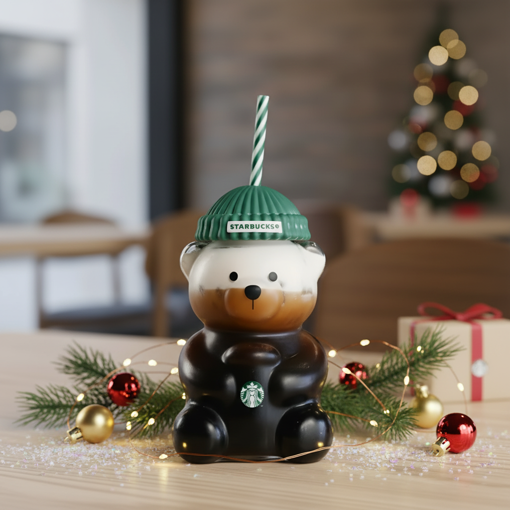 Starbies Bearista Coffee Cup Christmas Holiday Present