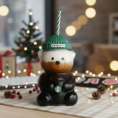 Starbies Bearista Coffee Cup For Christmas Gift