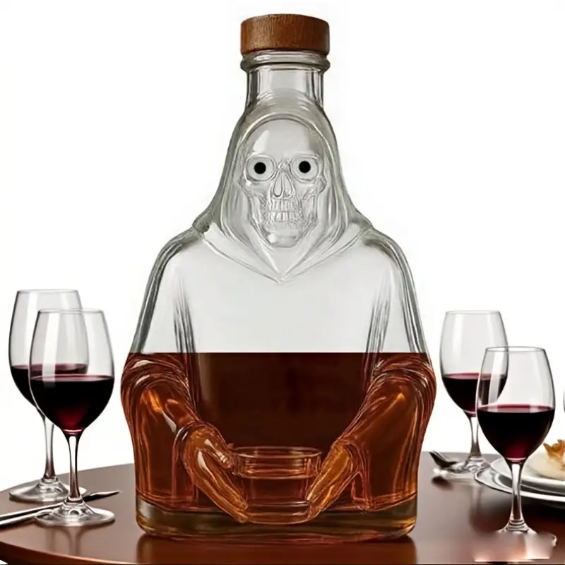 Creative Glass Wine And Whiskey Decanter