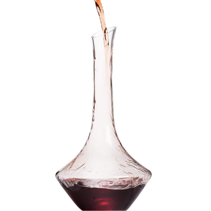 Crystal Carafe Wine Decanter With Stopper And Aeration