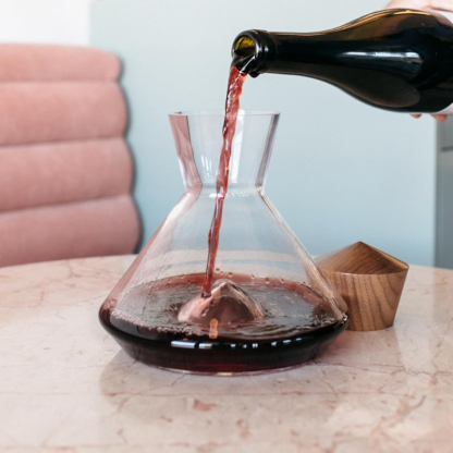 Wine Decanter Set With Built In Aerator-Wine and Whiskey Decanter