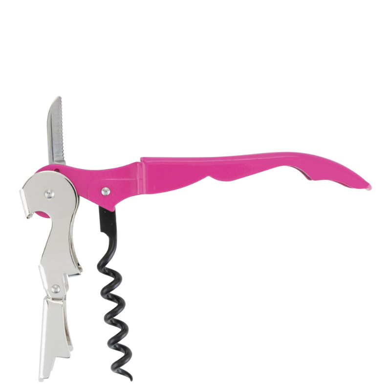 Double Hinged Corkscrew Wine Opener With Stylish Handle-Wine and Whiskey Decanter