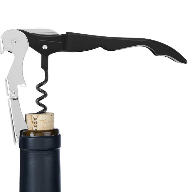 Portable Double Hinged Corkscrew Easy Wine Opening