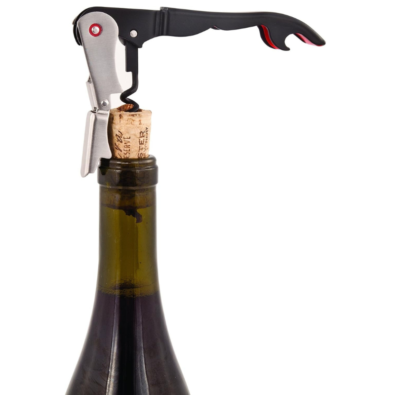 Double Hinged Corkscrew Versatile And Effortless Wine Opener