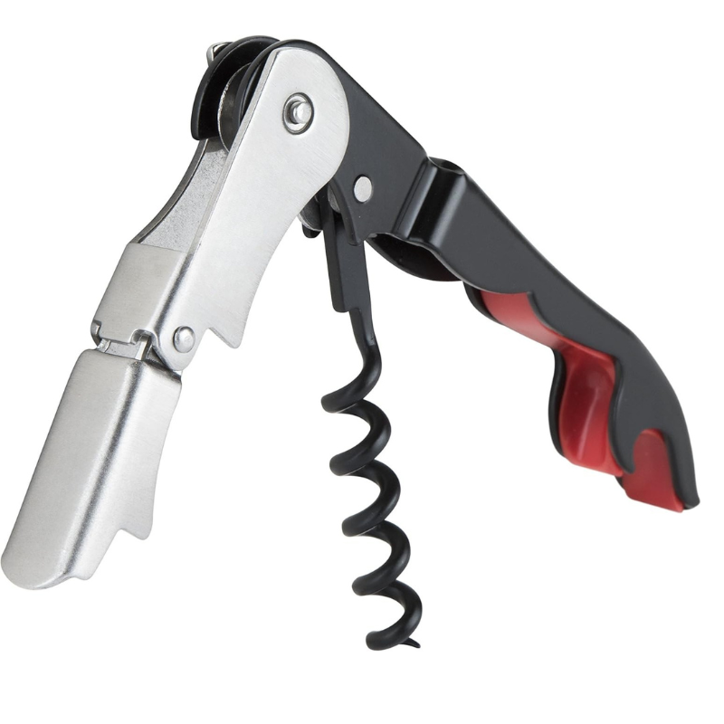 Double Hinged Corkscrew Versatile And Effortless Wine Opener