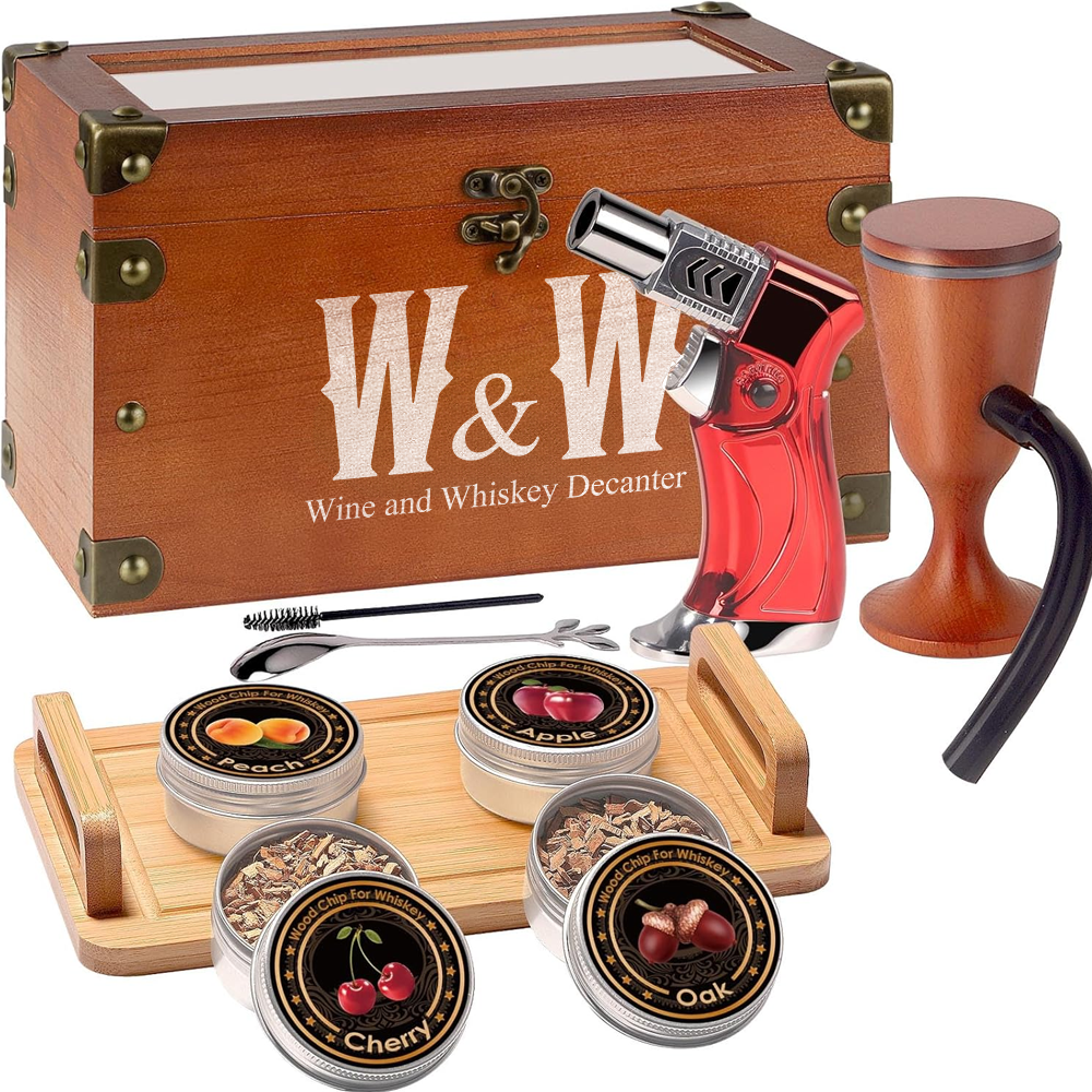 Flavor Infuser Kit For Drinks-Wine and Whiskey Decanter
