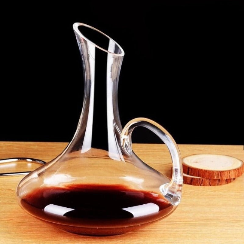 Crystal Glass Wine Decanter-Wine and Whiskey Decanter
