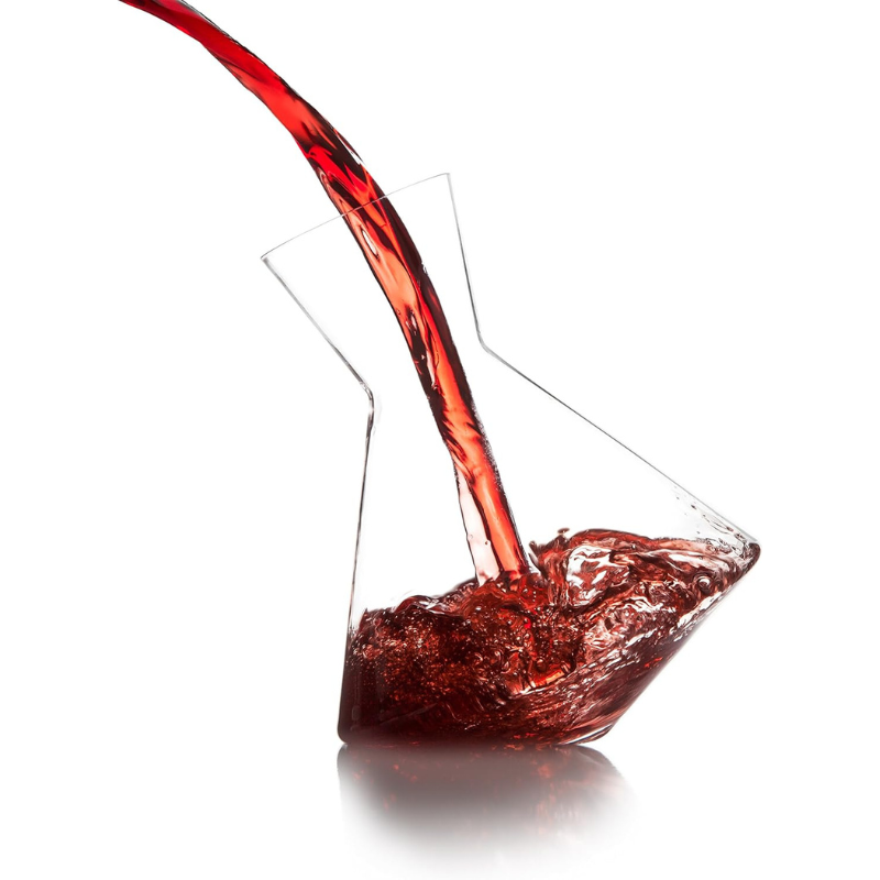 Ergonomic And Functional Crystal Wine Decanter