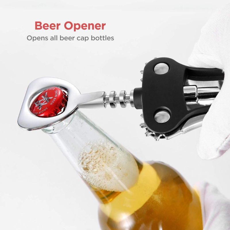 Ergonomic Wing Corkscrew Wine Opener For Home Parties