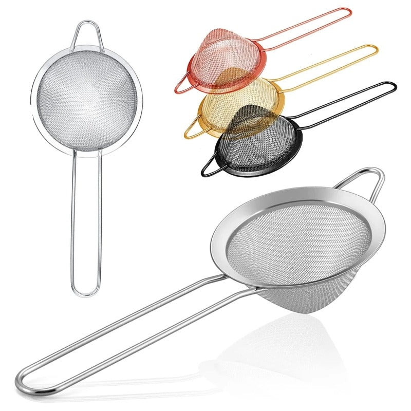 Long Handle Bar Strainer-Wine and Whiskey Decanter