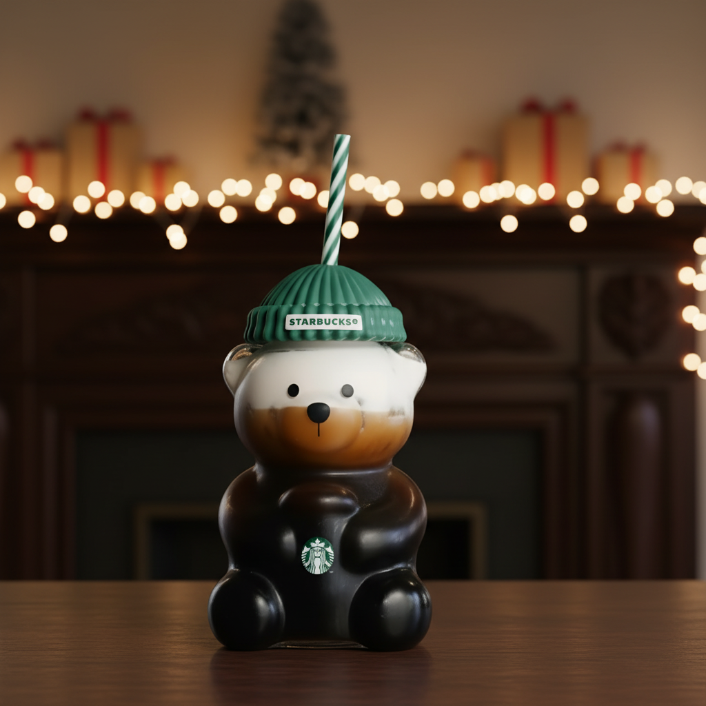 Starbies Bearista Coffee Cup Christmas Holiday Present