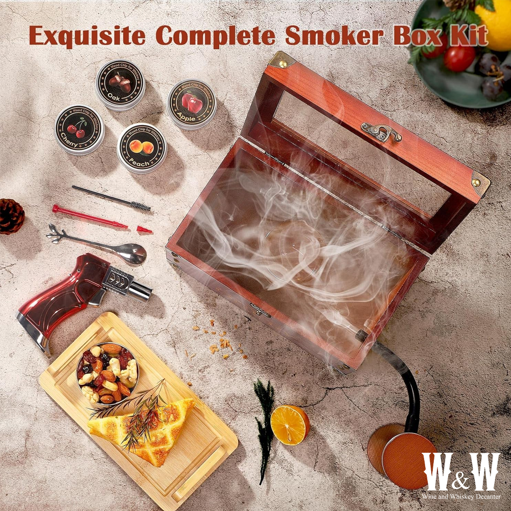 Flavor Infuser Kit For Drinks-Wine and Whiskey Decanter