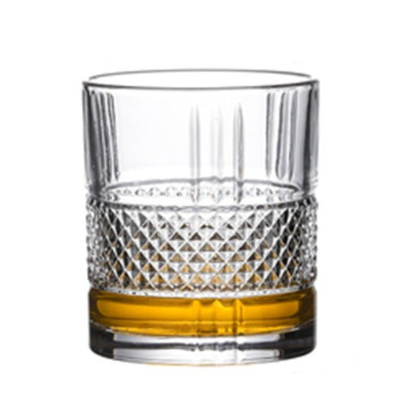 Old Fashioned Scotch Glasses-Wine and Whiskey Decanter
