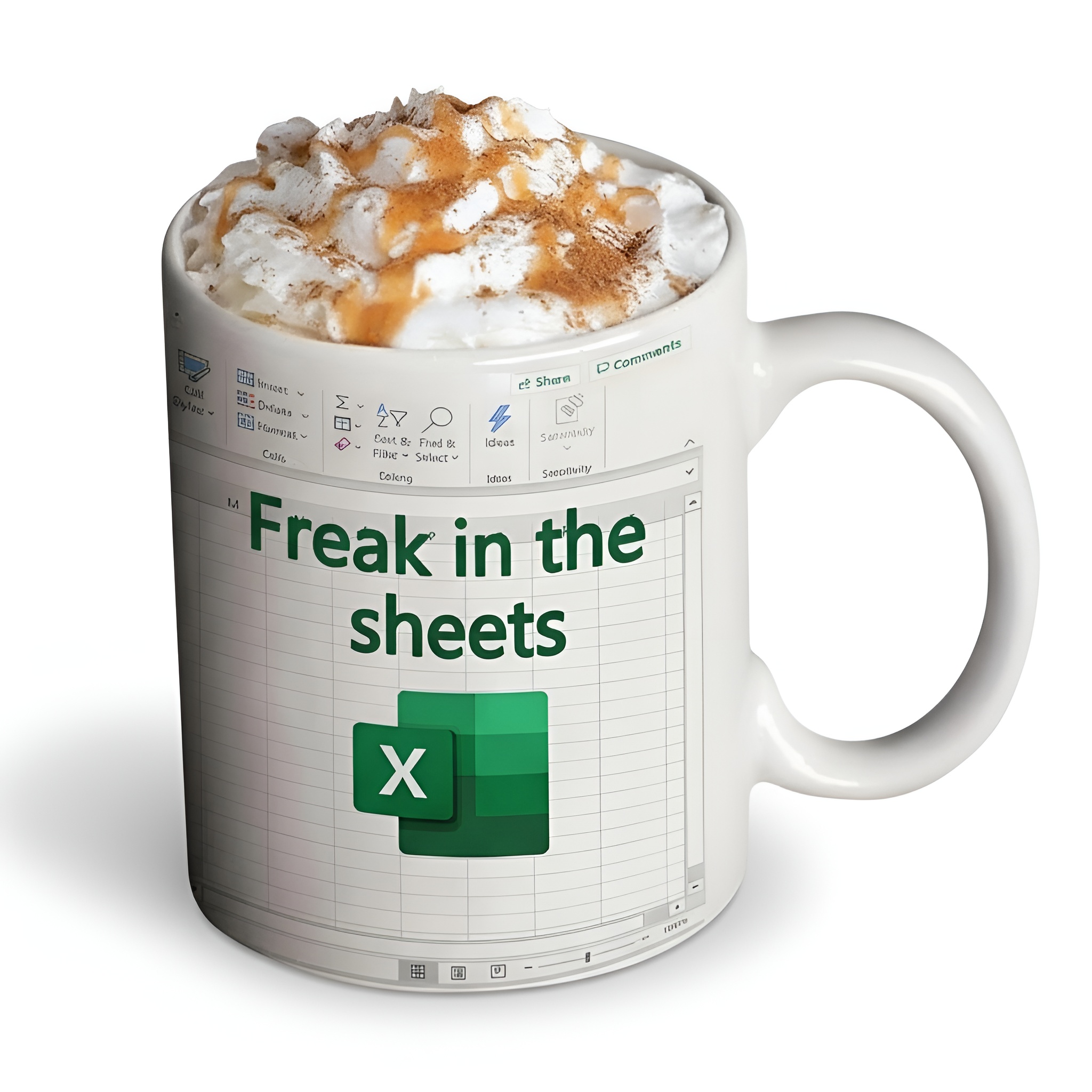 Funny Excel Themed Coffee Mug