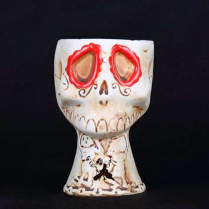 Ceramic Skull Bar Mug-Wine and Whiskey Decanter