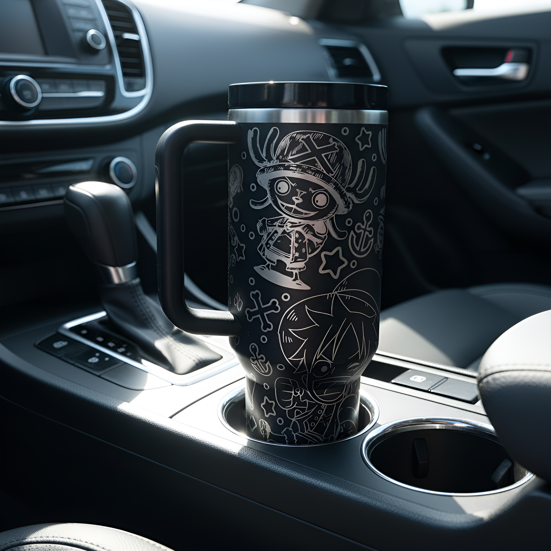 Stanley Tumbler with One Piece Design for Travel and Outdoor Use