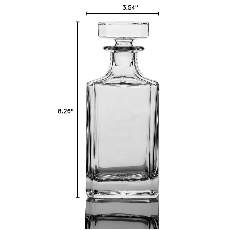 Geometric Whiskey Decanter Set For Stylish Whiskey Gift-Wine and Whiskey Decanter