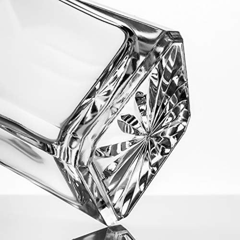 Geometric Whiskey Decanter Set For Stylish Whiskey Gift-Wine and Whiskey Decanter