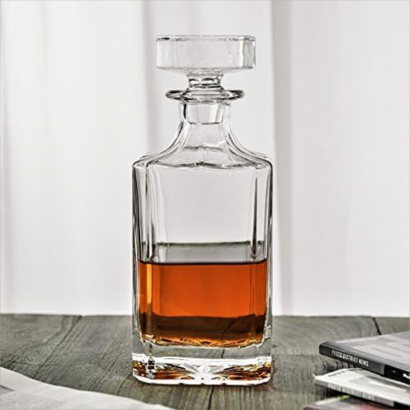 Geometric Whiskey Decanter Set For Stylish Whiskey Gift-Wine and Whiskey Decanter