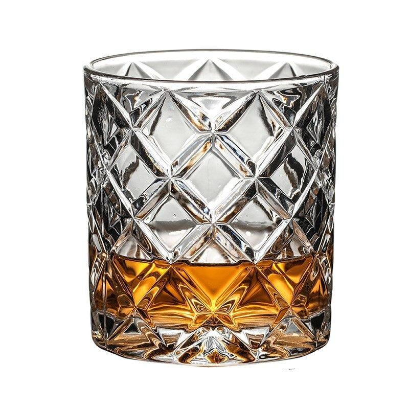 Old Fashioned Scotch Glasses-Wine and Whiskey Decanter