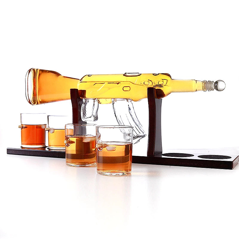 Innovative Whisky Glass-Wine and Whiskey Decanter