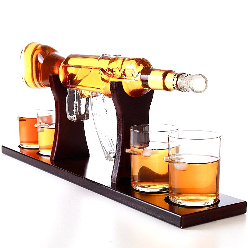 Innovative Whisky Glass-Wine and Whiskey Decanter