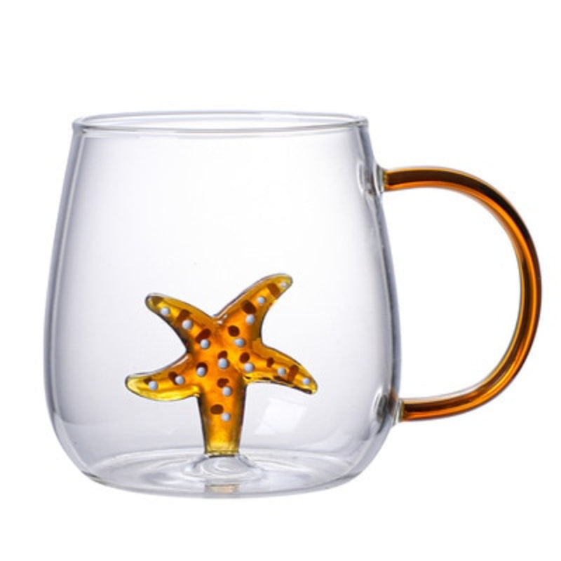 Cartoon Shape Glass Mug