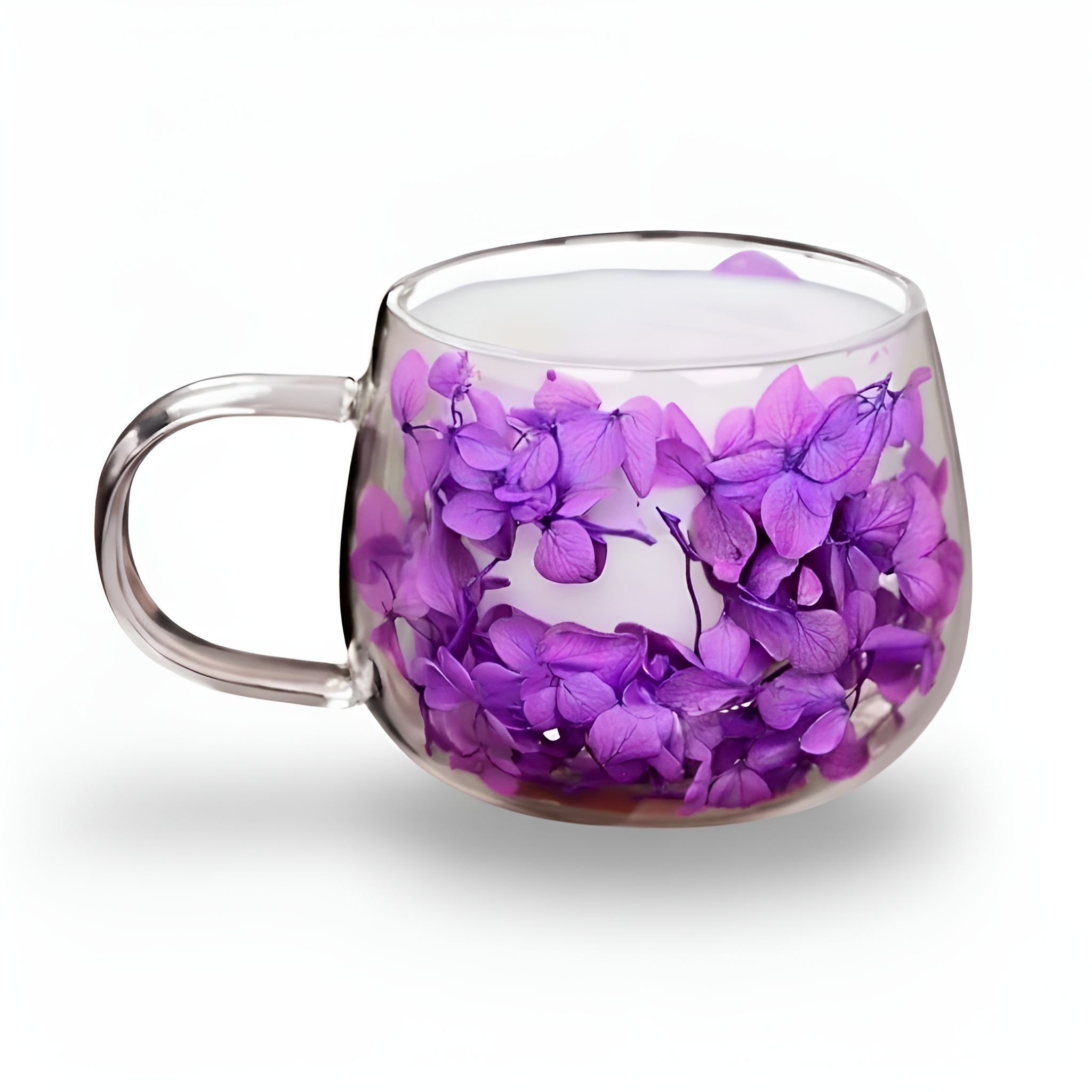 Handcrafted Double Layer Glass Coffee Cup