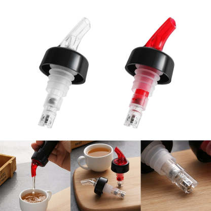 Liquor Bottle Measuring Pourer-Wine and Whiskey Decanter