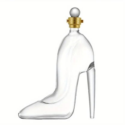 High Heel Shoe Shaped Wine And Whiskey Decanter